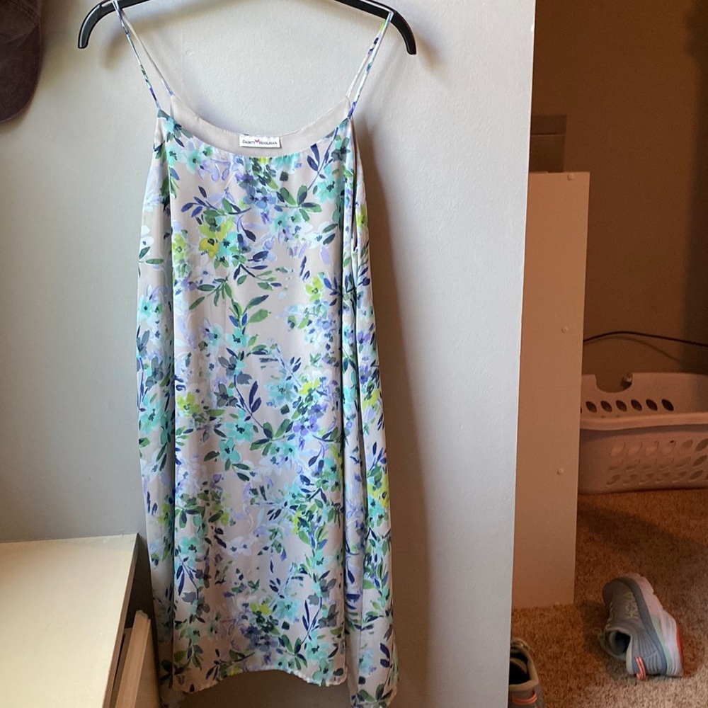 Floral print dress